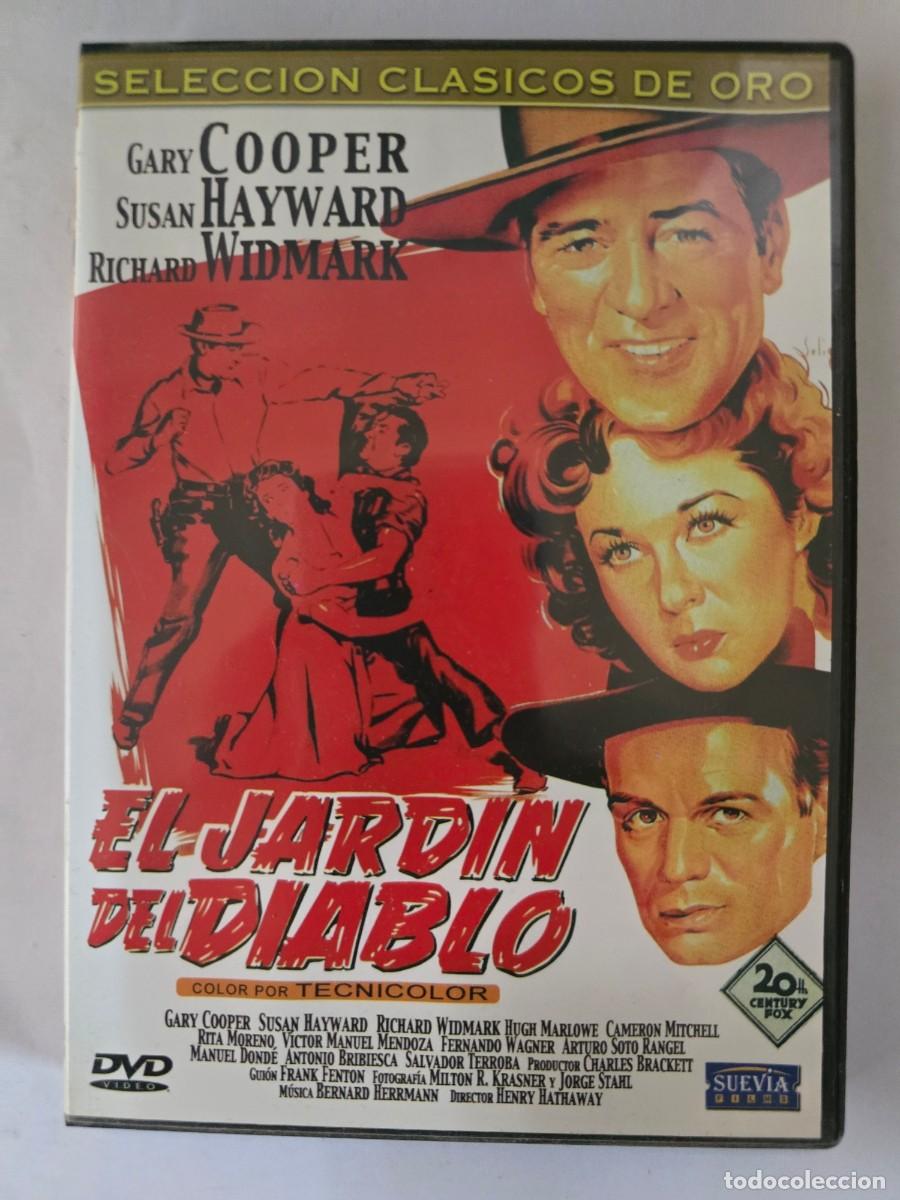 Cine: DVD El Jardin del Diablo.Gary Cooper.Richard Widmark