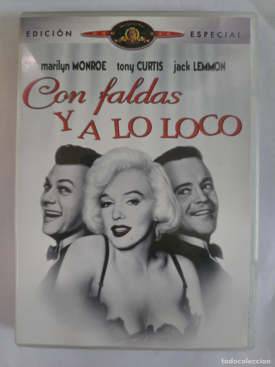Cine: DVD Con Faldas y a lo Loco.Marilyn Monroe.Toni Curtis.Jack Lemmon