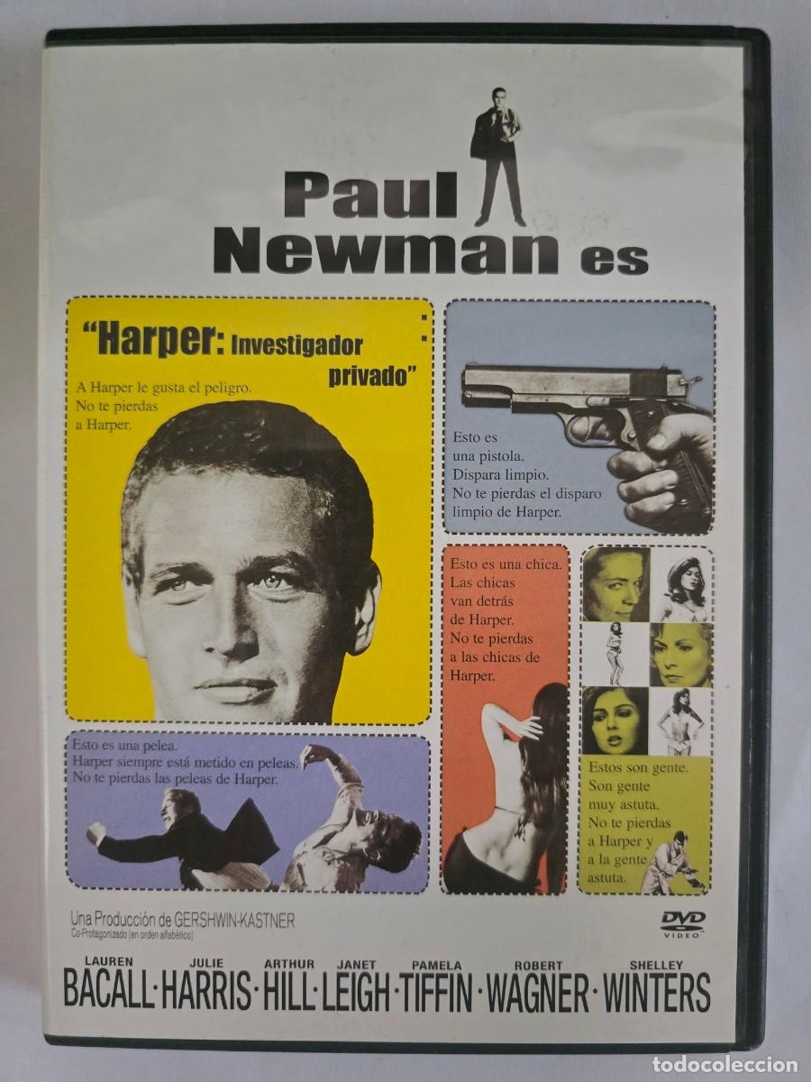 Cine: DVD Harper Investigador Privado.Paul Newman.Lauren Bacall