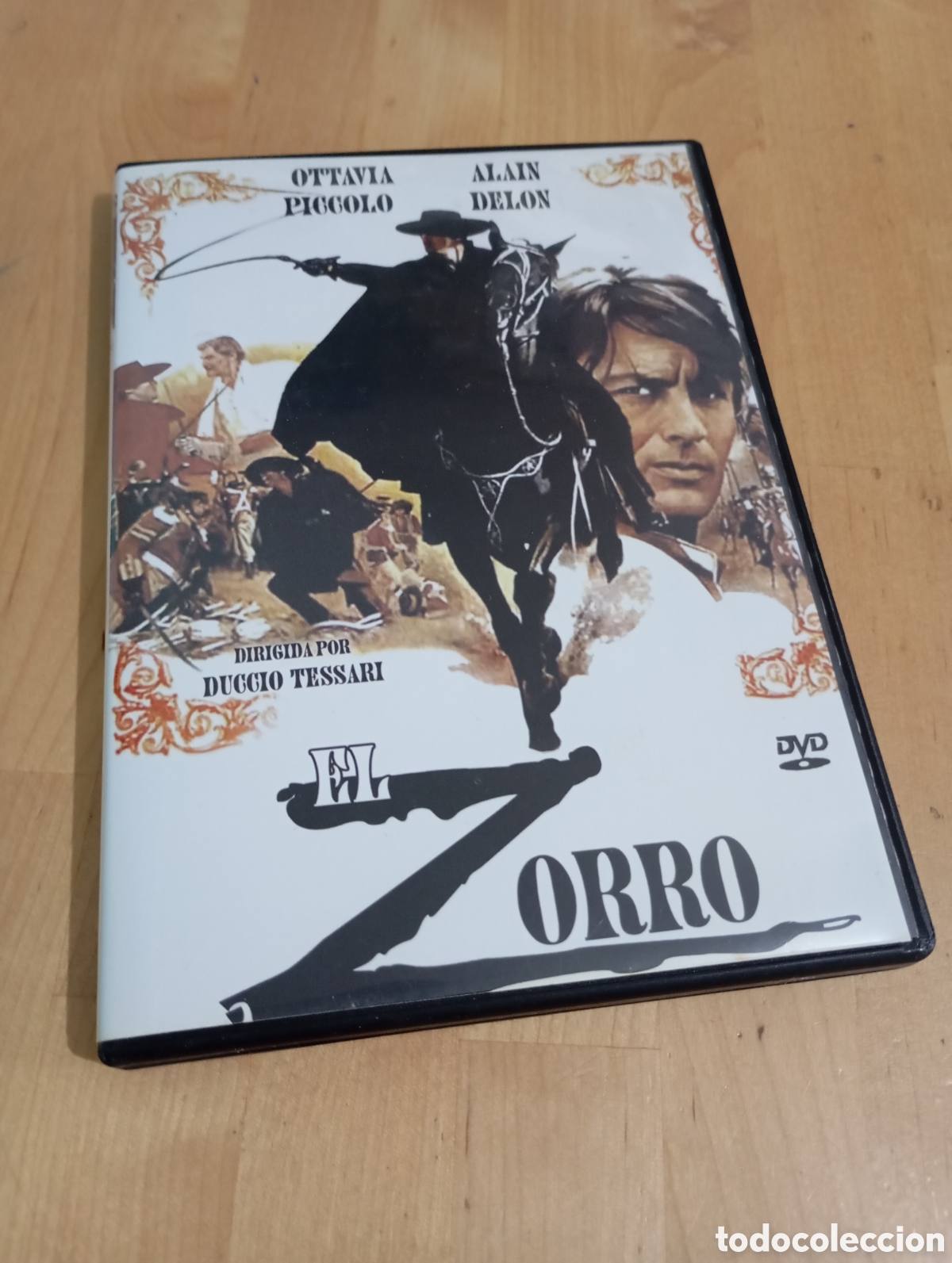 Cine: El Zorro DVD Alain Delon Ottavia Piccolo Duccio Tessari
