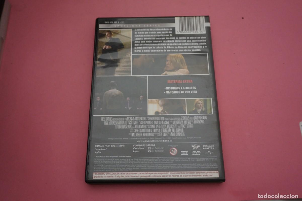 Cine: 2A/ DVD - PROMESAS DEL ESTE - DAVID CRONENBERG - Foto 2