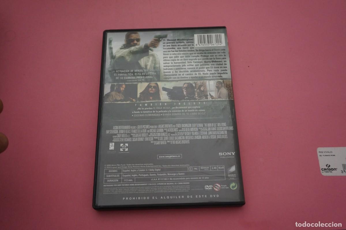 Cine: 1B/ DVD - EL LIBRO DE ELI - DENZEL WASHINGTON - Foto 2