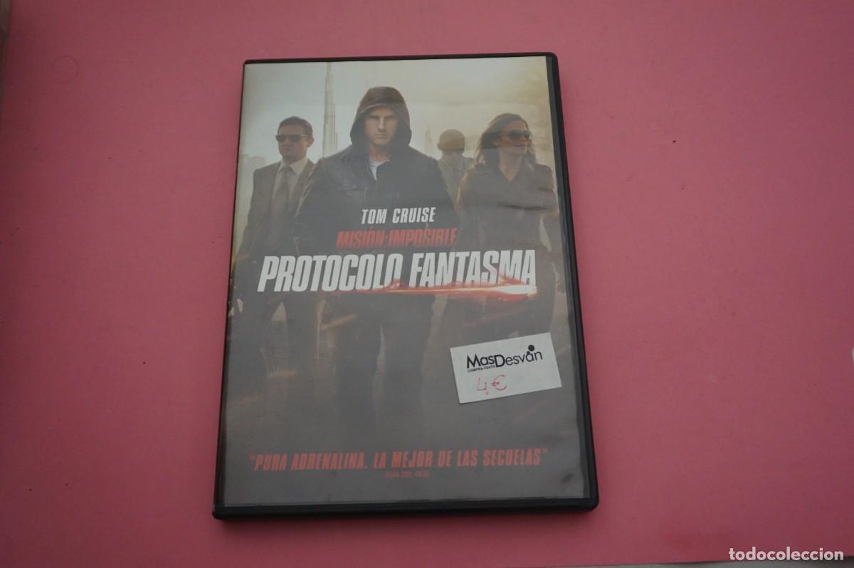 Cine: 1B/ DVD - MISION IMPOSIBLE: PROTOCOLO FANTASMA - TOM CRUISE