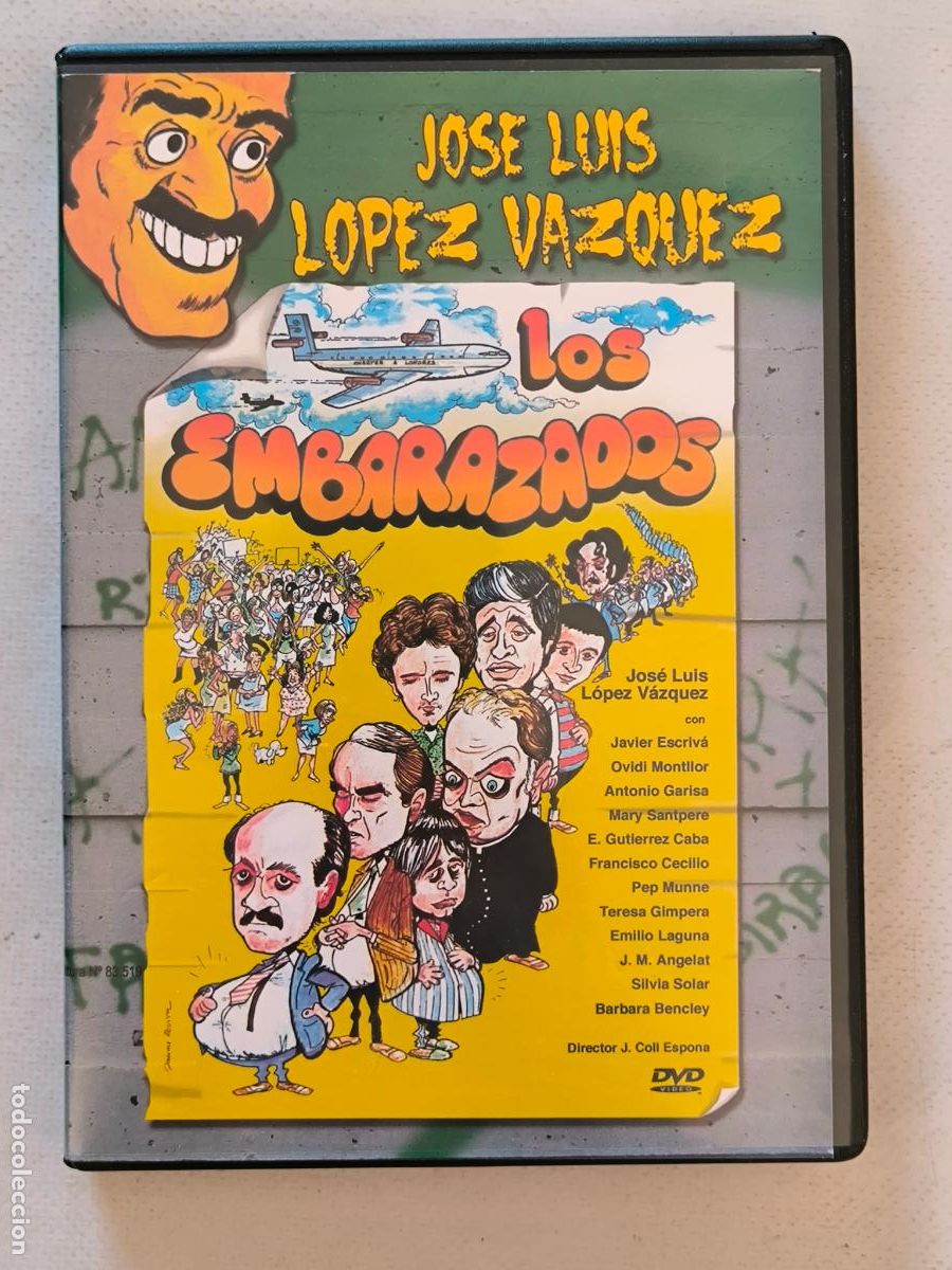 Cine: DVD LOS EMBARAZADOS - JOSE LUIS LOPEZ VAZQUEZ - LEER DESCRIPCION (AU)