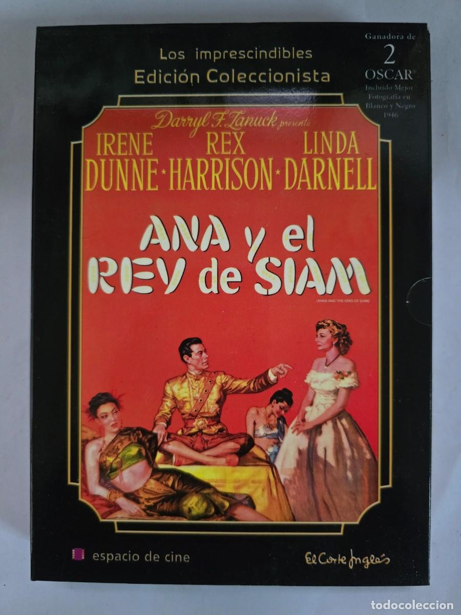 Cine: DVD Ana y el Rey de Siam.Rex Harrison.Con Libreto
