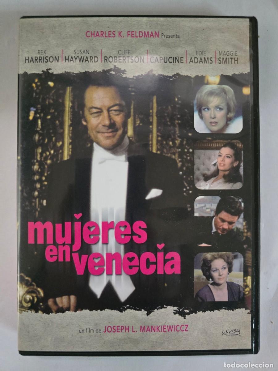 Cine: DVD Mujeres en Venecia.Rex Harrison