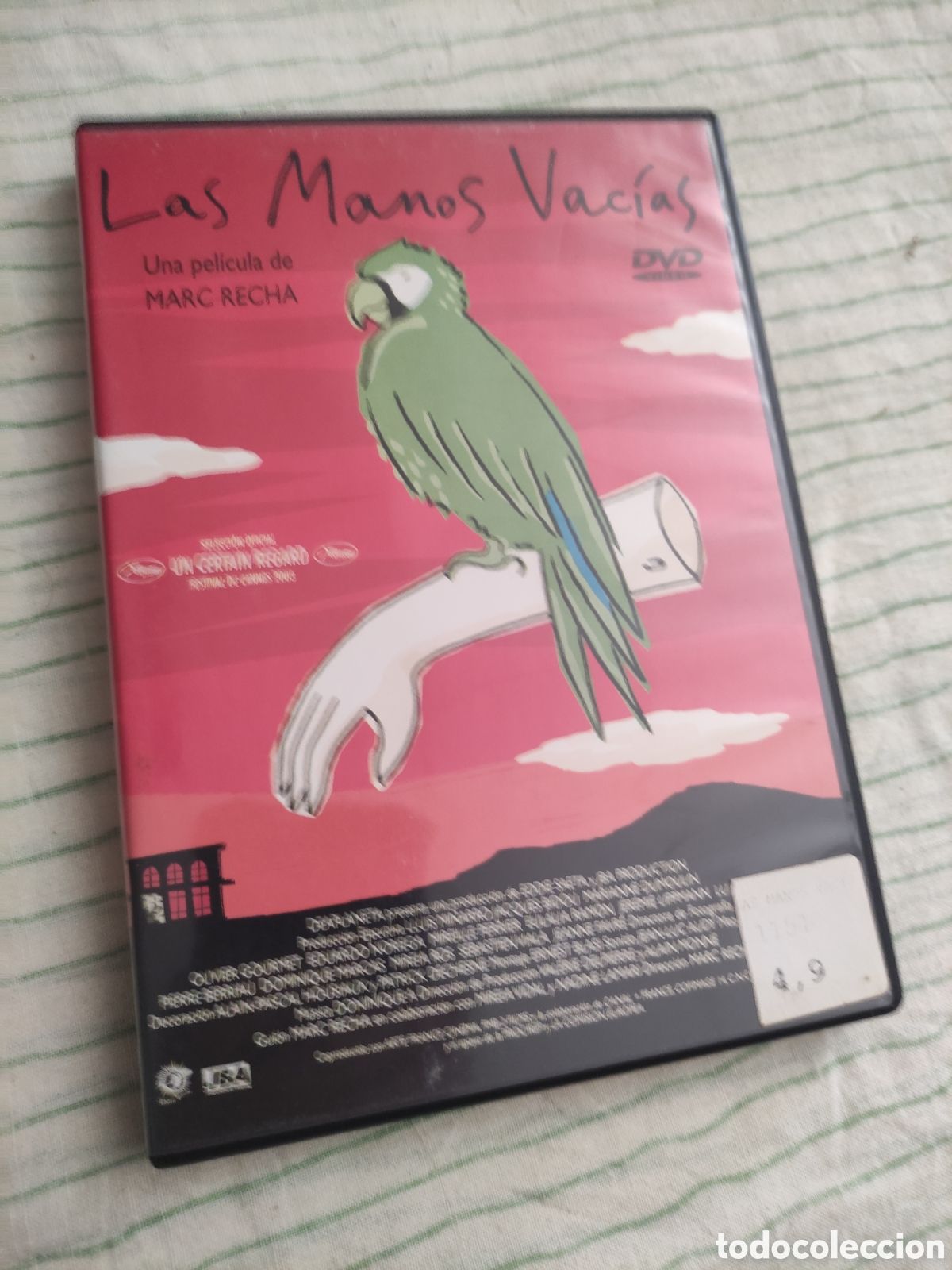 Cine: DVD - pel&iacute;cula - Las manos vac&iacute;as