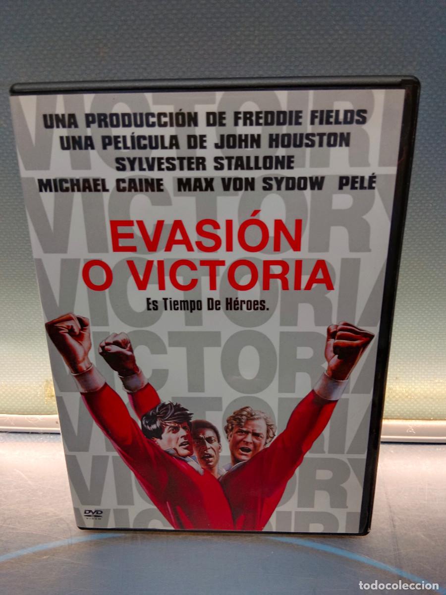 Cine: pel&iacute;cula en dvd, EVASI&Oacute;N O VICTORIA, JOHN HOUSTON , PELE, SYLVESTER STALLONE, MICHAEL CAINE
