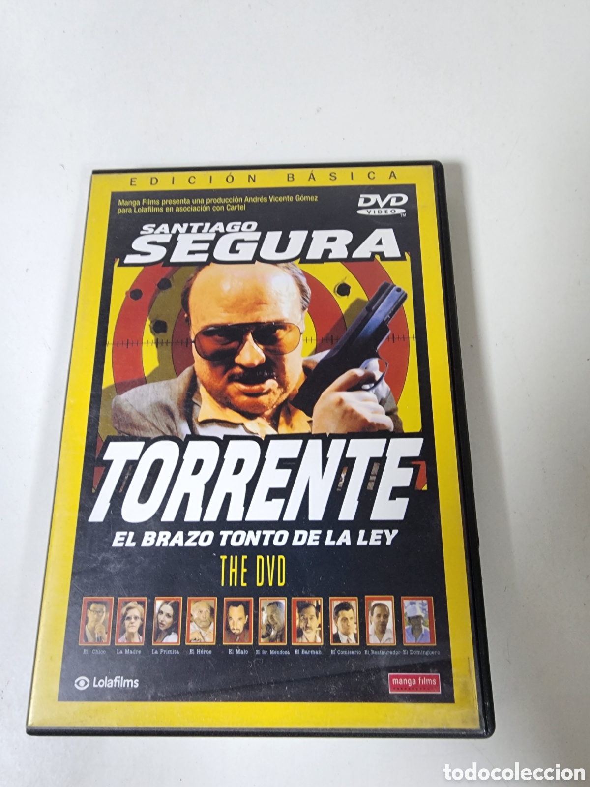 Cine: DVD. TORRENTE : El brazo tonto de la ley. - Ed. b&aacute;sica. - Manga Films, 1999 / Santiago Segura