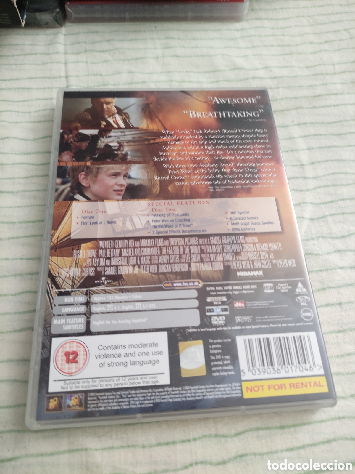 Cine: DVD - pel&iacute;cula - Master and Commander - Foto 2