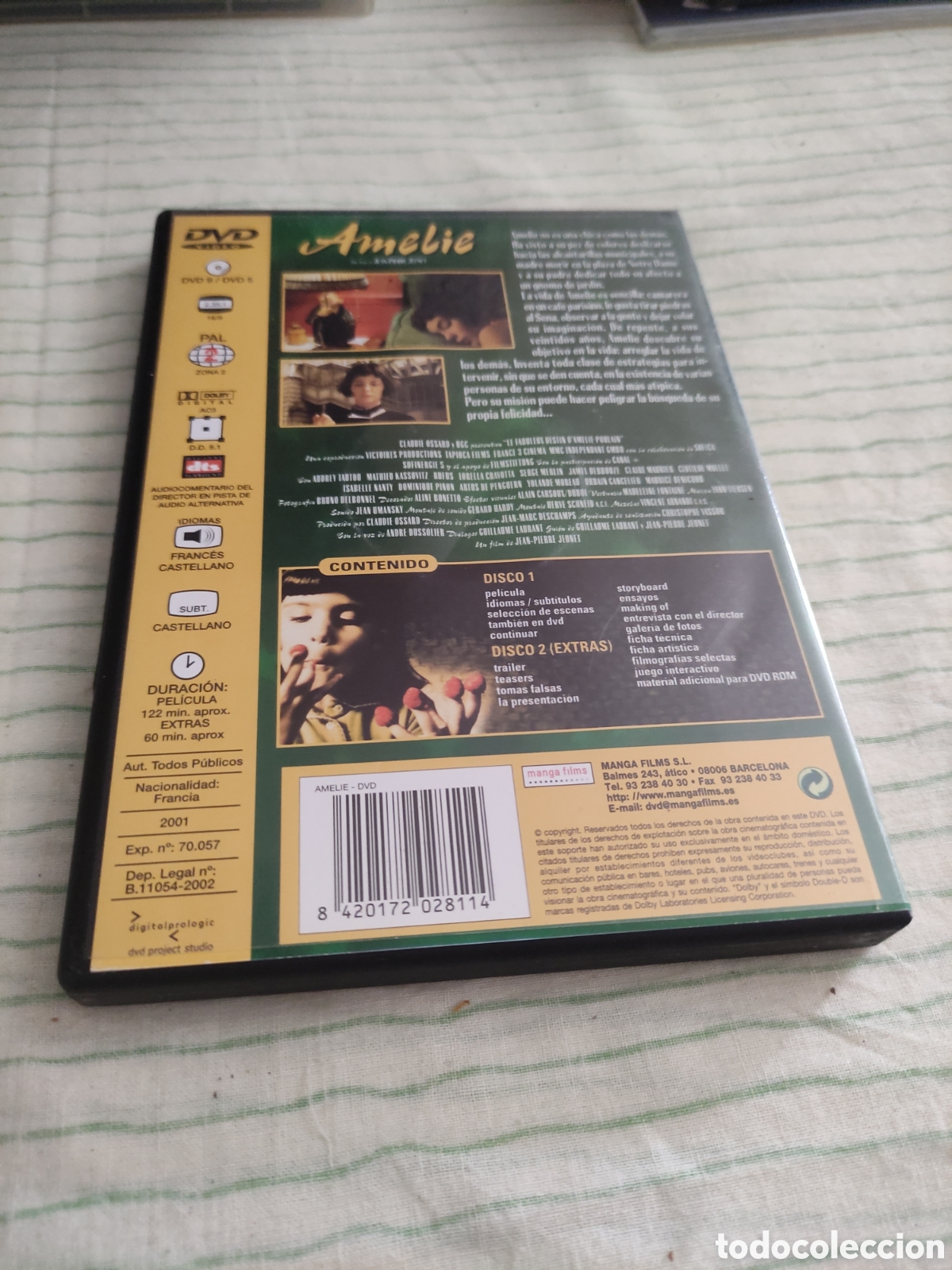 Cine: DVD - pel&iacute;cula - Amelie - Foto 2