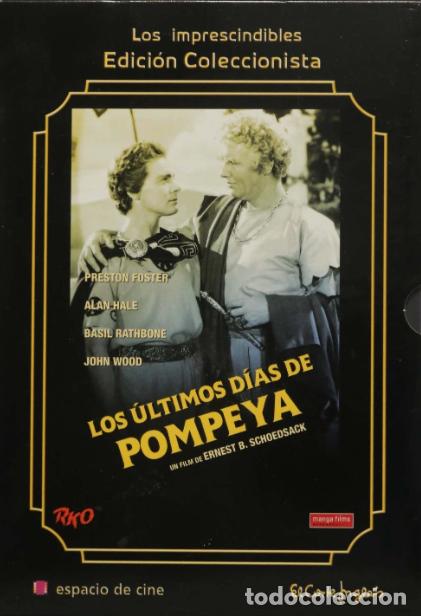 Cine: Los &Uacute;ltimos D&iacute;as De Pompeya - Libreto Inclu&iacute;do DVD Como nuevo