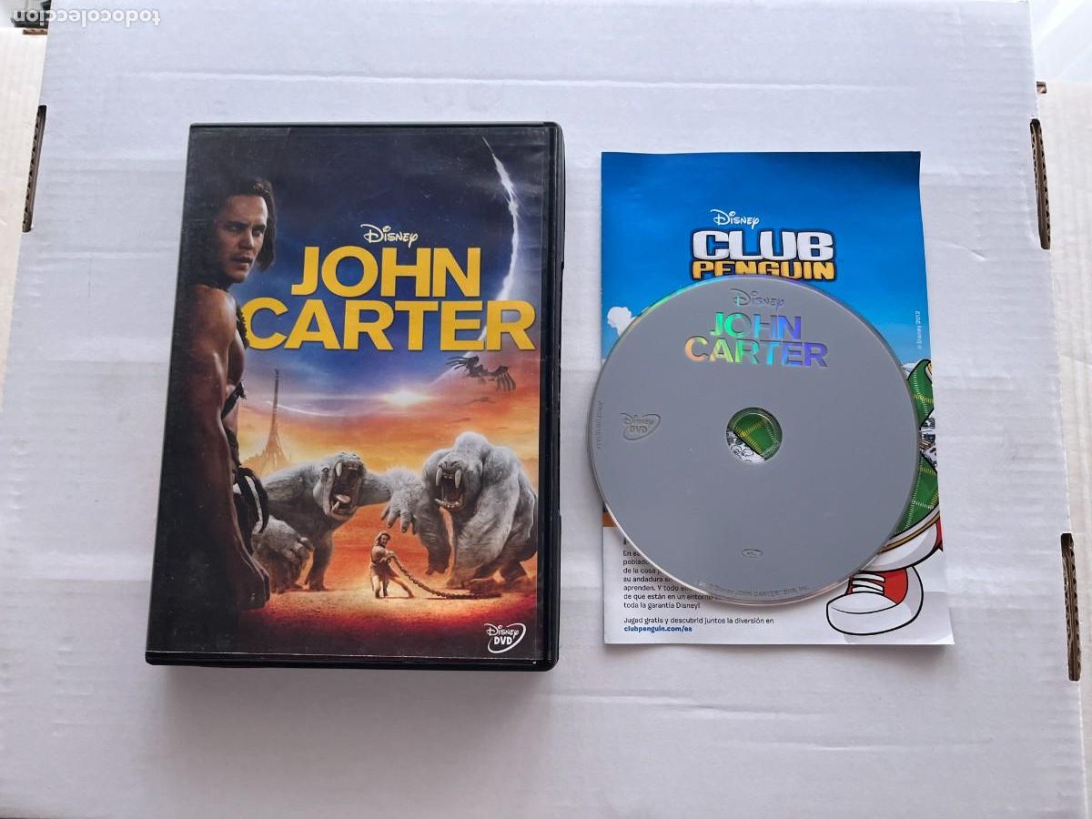 Cine: JOHN CARTER - DISNEY - PELICULA DVD KREATEN