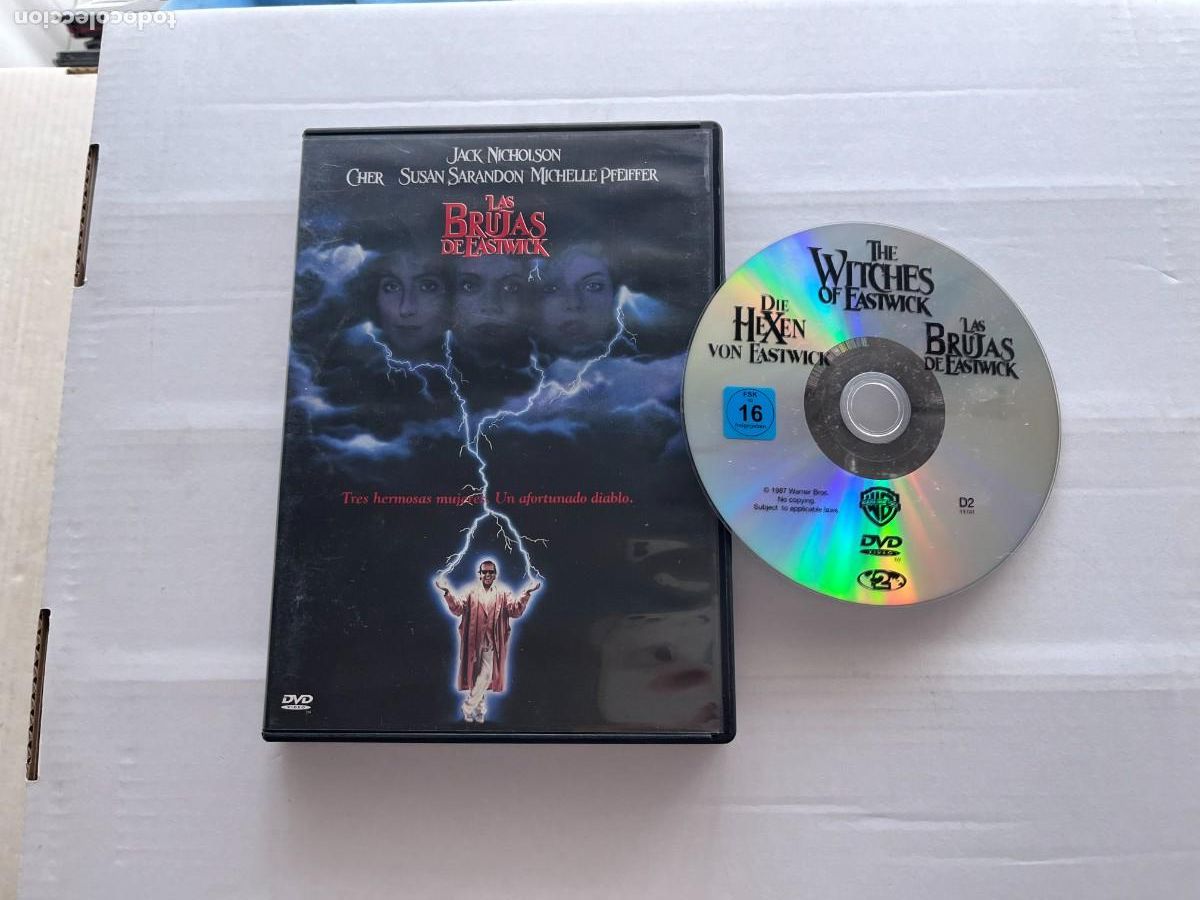 Cine: LAS BRUJAS DE EASTWICK - PELICULA DVD KREATEN