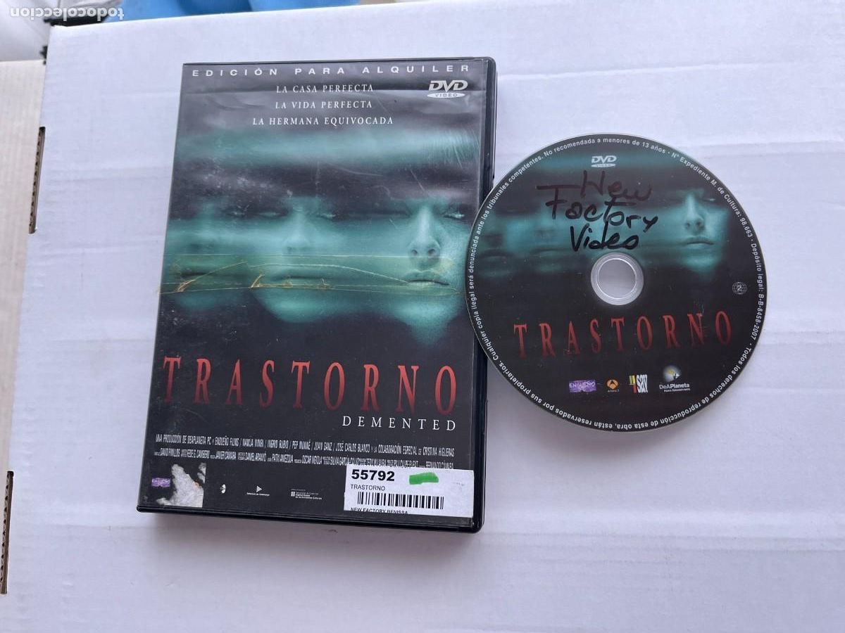 Cine: TRASNTORNO - DEMENTED - PELICULA DVD KREATEN