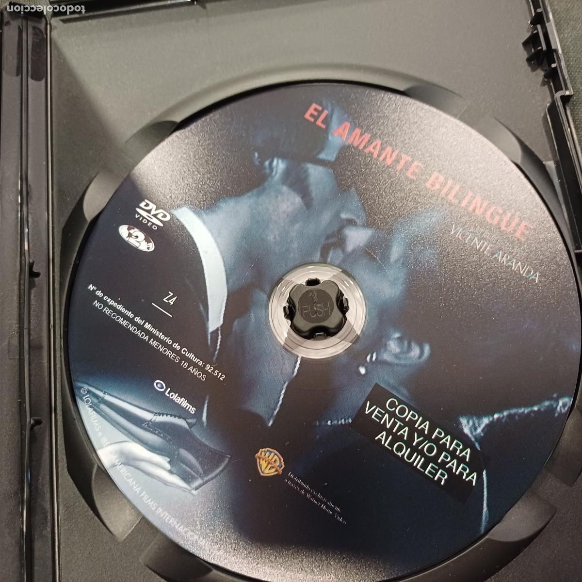 Cine: EL AMANTE BILINGUE/DVD. - Foto 2