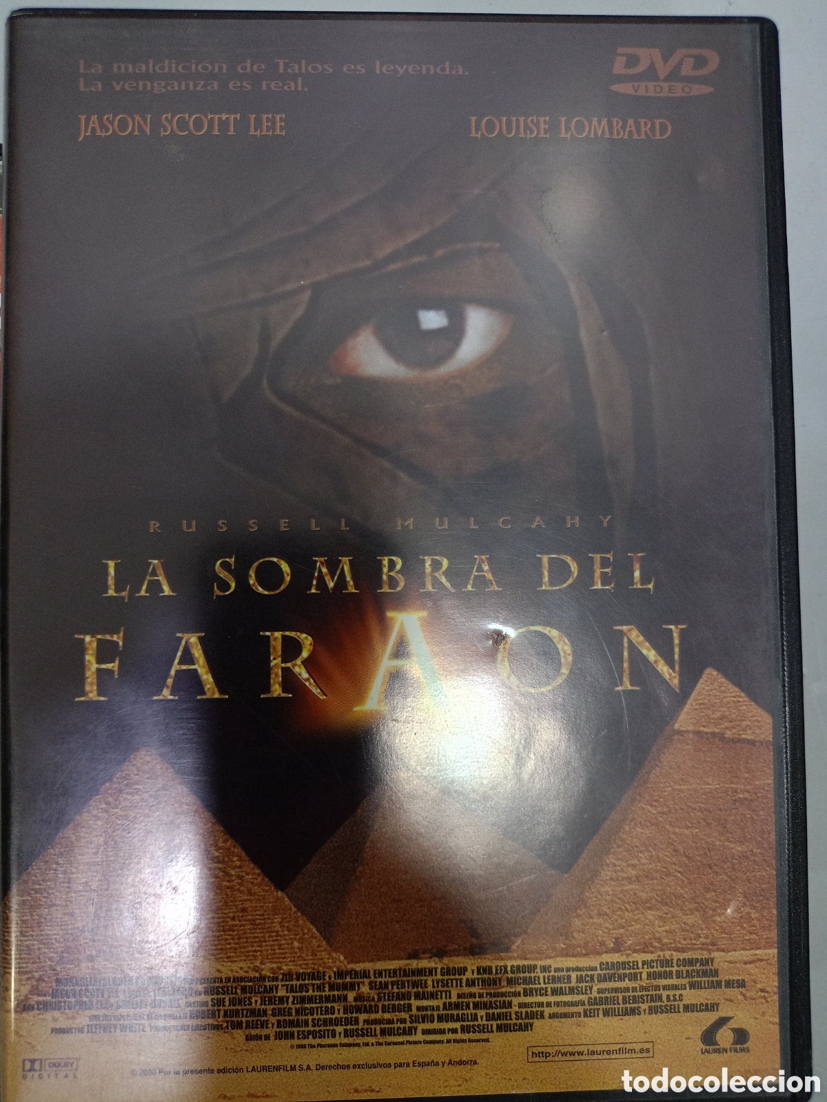 Cine: DVD La sombra del fara&oacute;n -