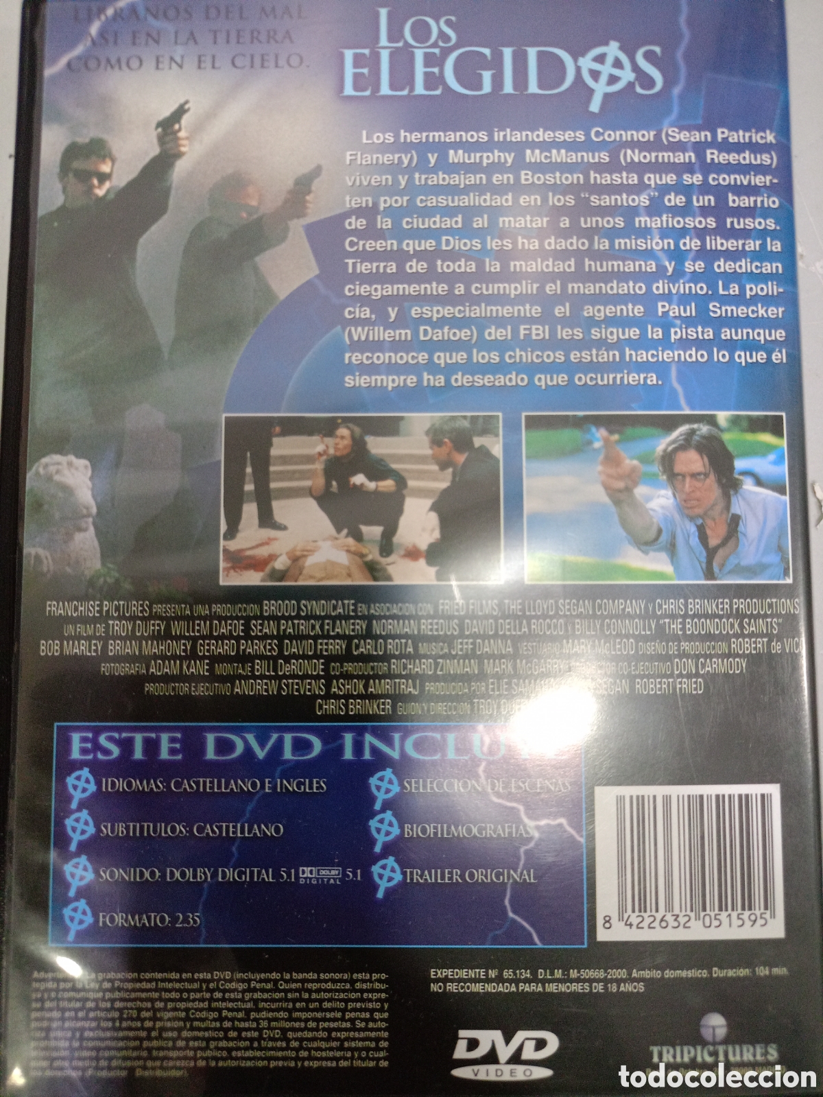 Cine: DVD Los elegidos - bien estado - Foto 2