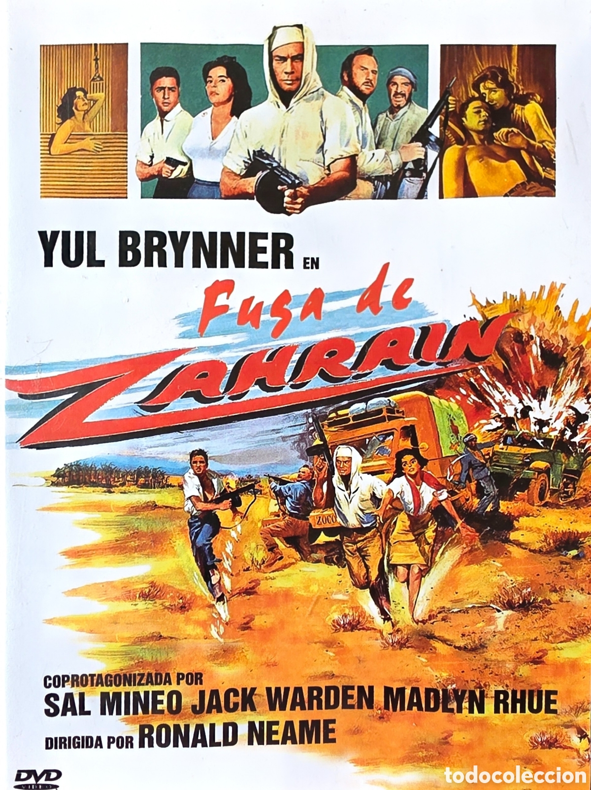 Cine: FUGA DE ZAHRAIN YUL BRYNNER (DVD)......