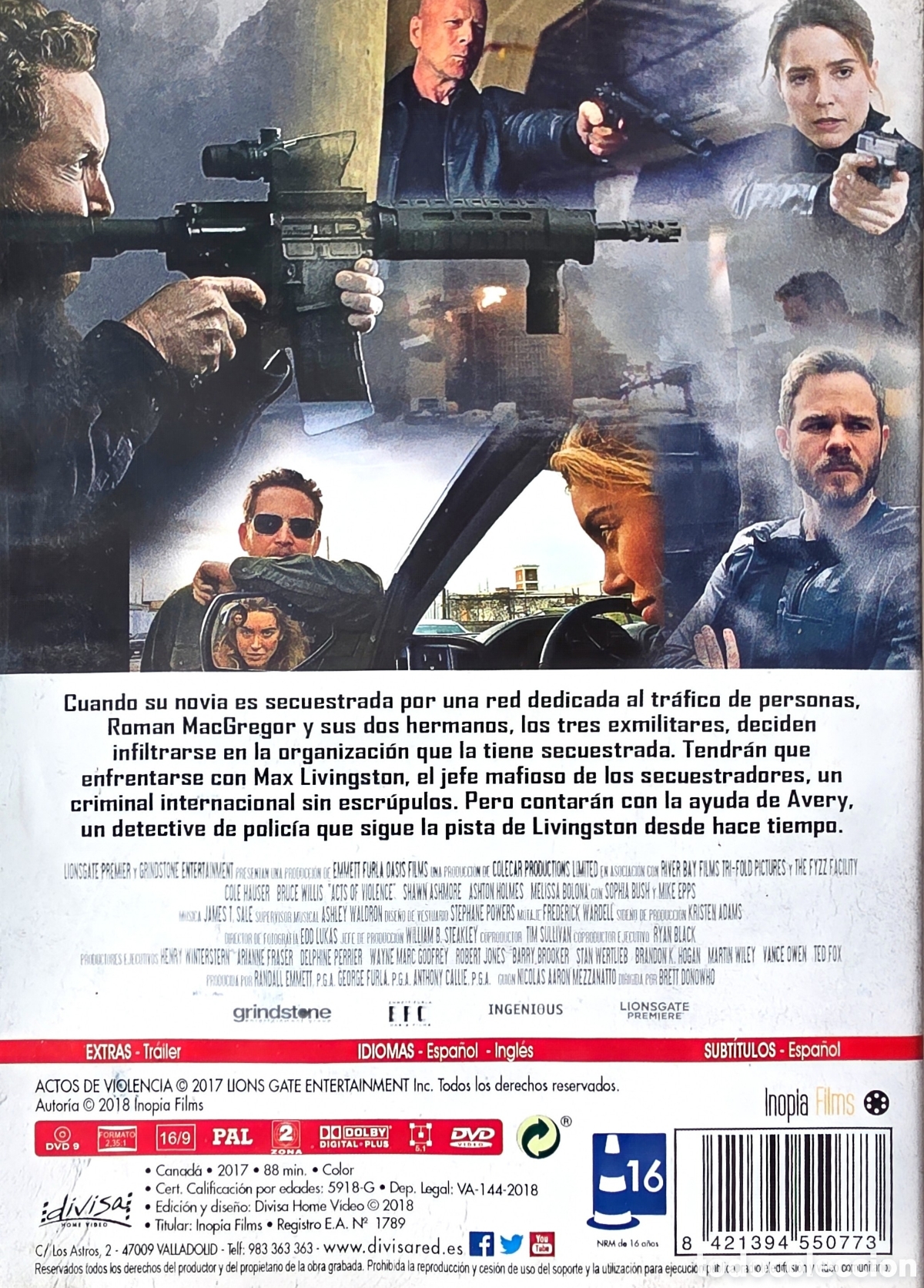Cine: ACTOS DE VIOLENCIA BRUCE WILLIS - Foto 2