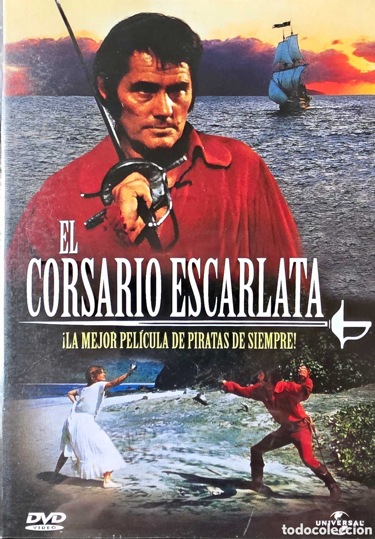 Cine: EL CORSARIO ESCARLATA (DVD)......