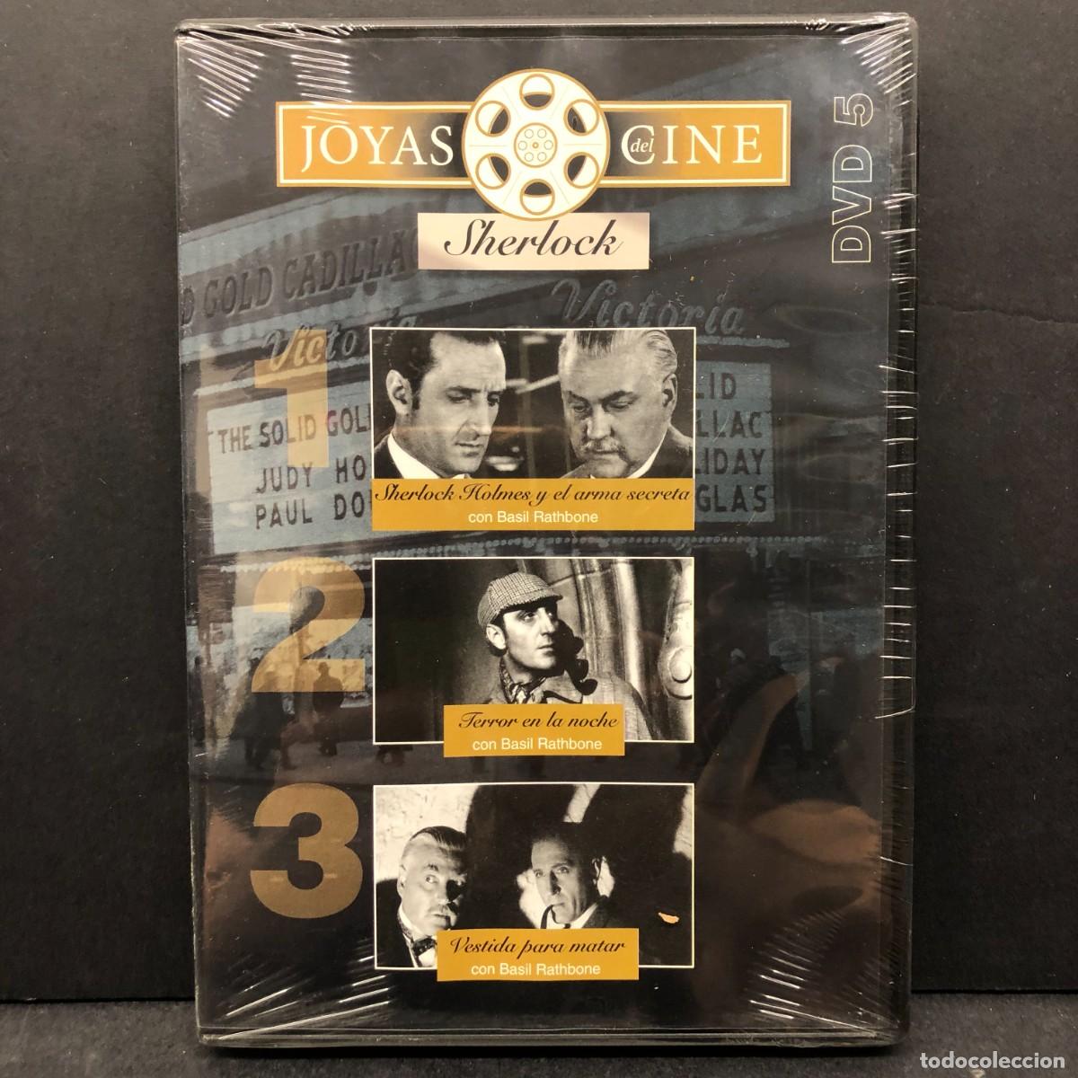 Cine: DVD - JOYAS DEL CINE - SHERLOCK - BASIL RATHBONE - DVD VIDEO / 1438