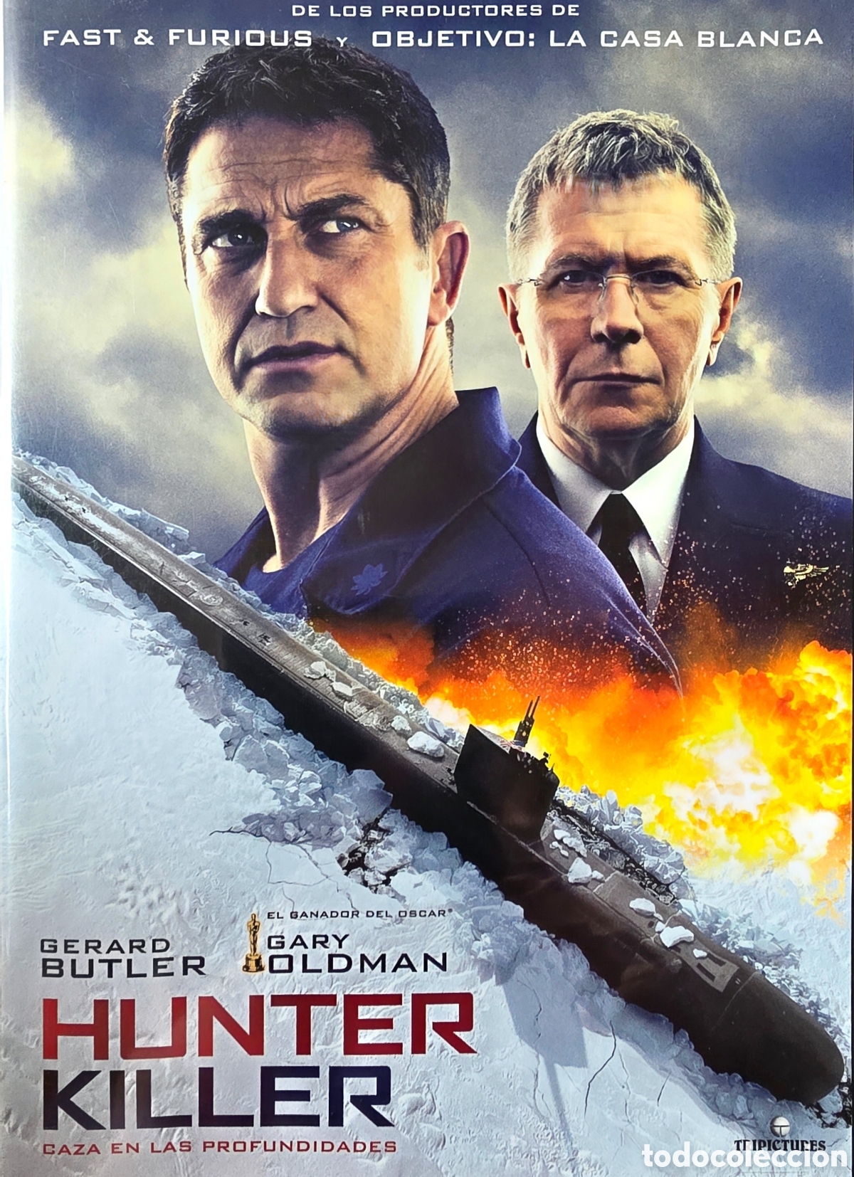 Cine: HUNTER KILLER GERARD BUTTER