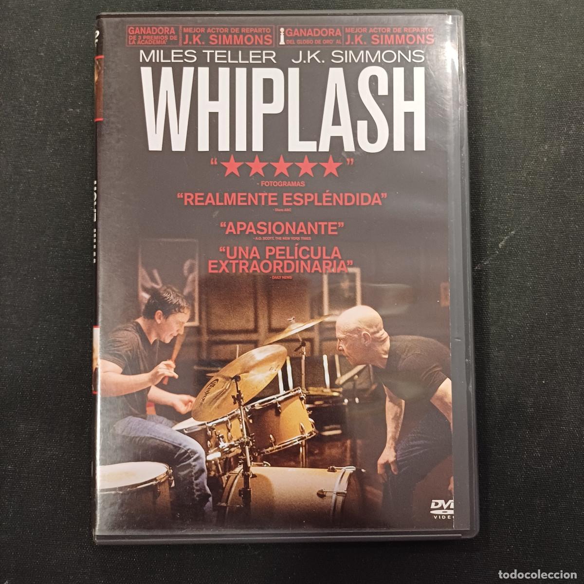 Cine: WHIPLASH/MILES TELLER/DVD.