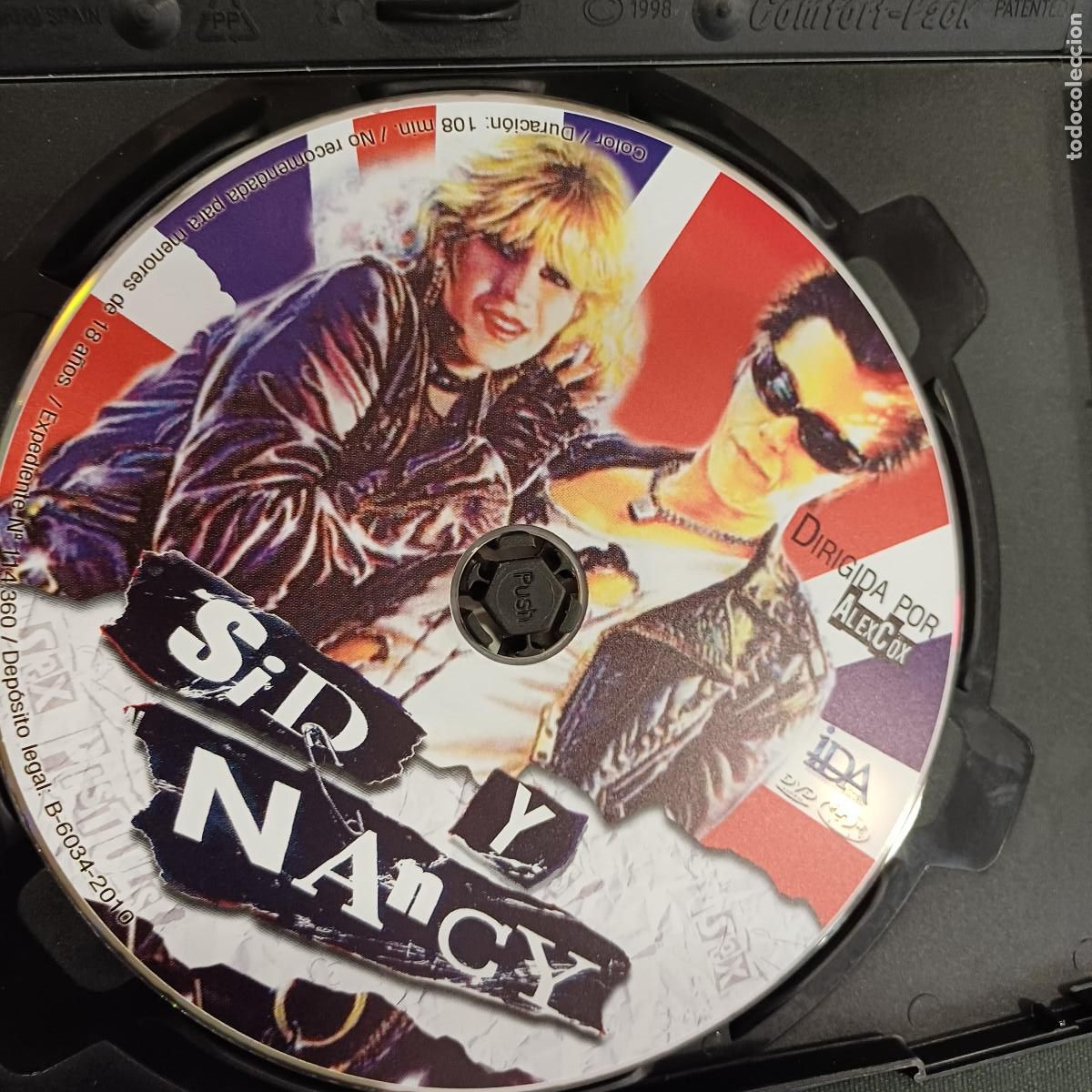 Cine: SID Y NANCY/ALEX COX/DVD. - Foto 2