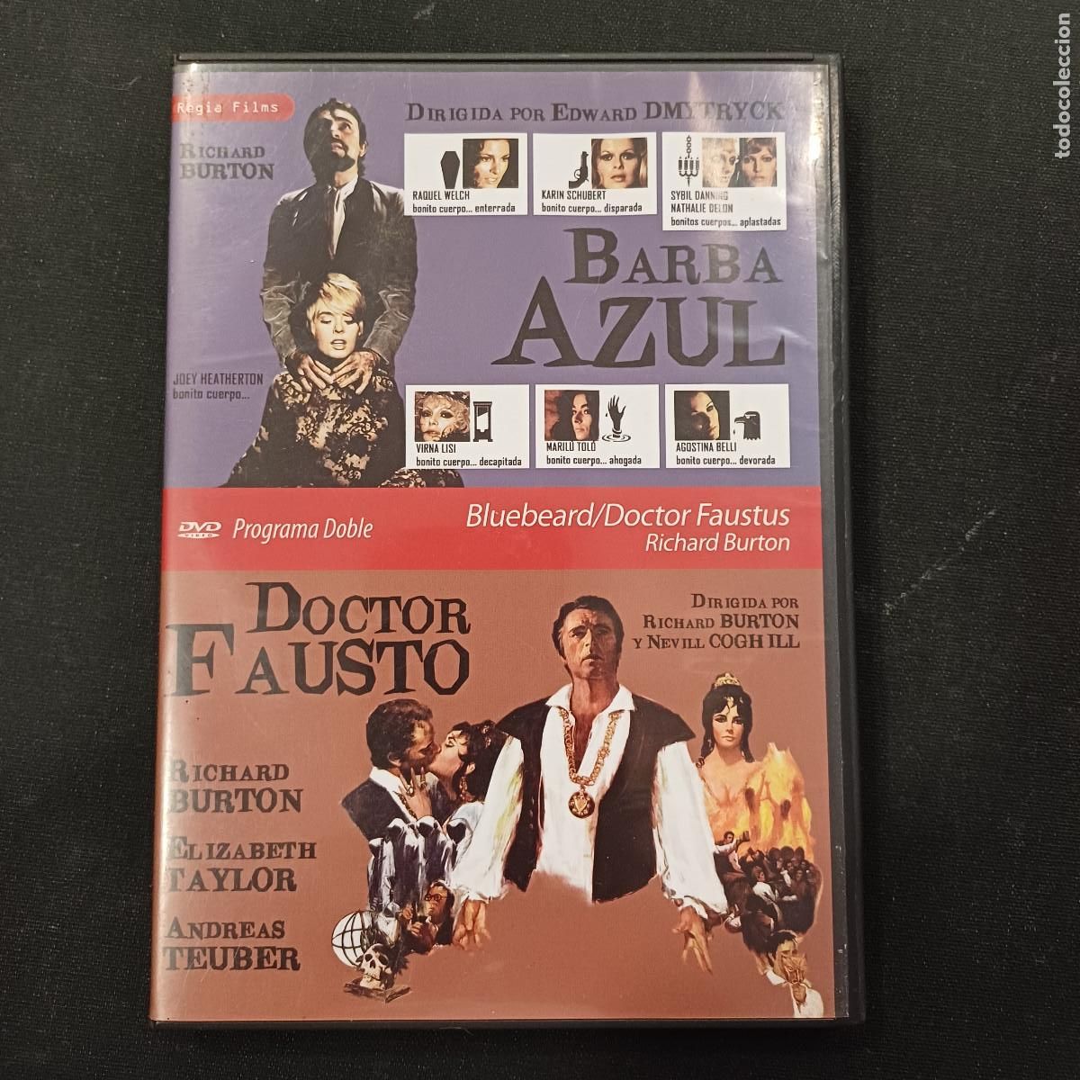 Cine: BARBA AZUL-DOCTOR FAUSTO/DVD 2 DISCOS.