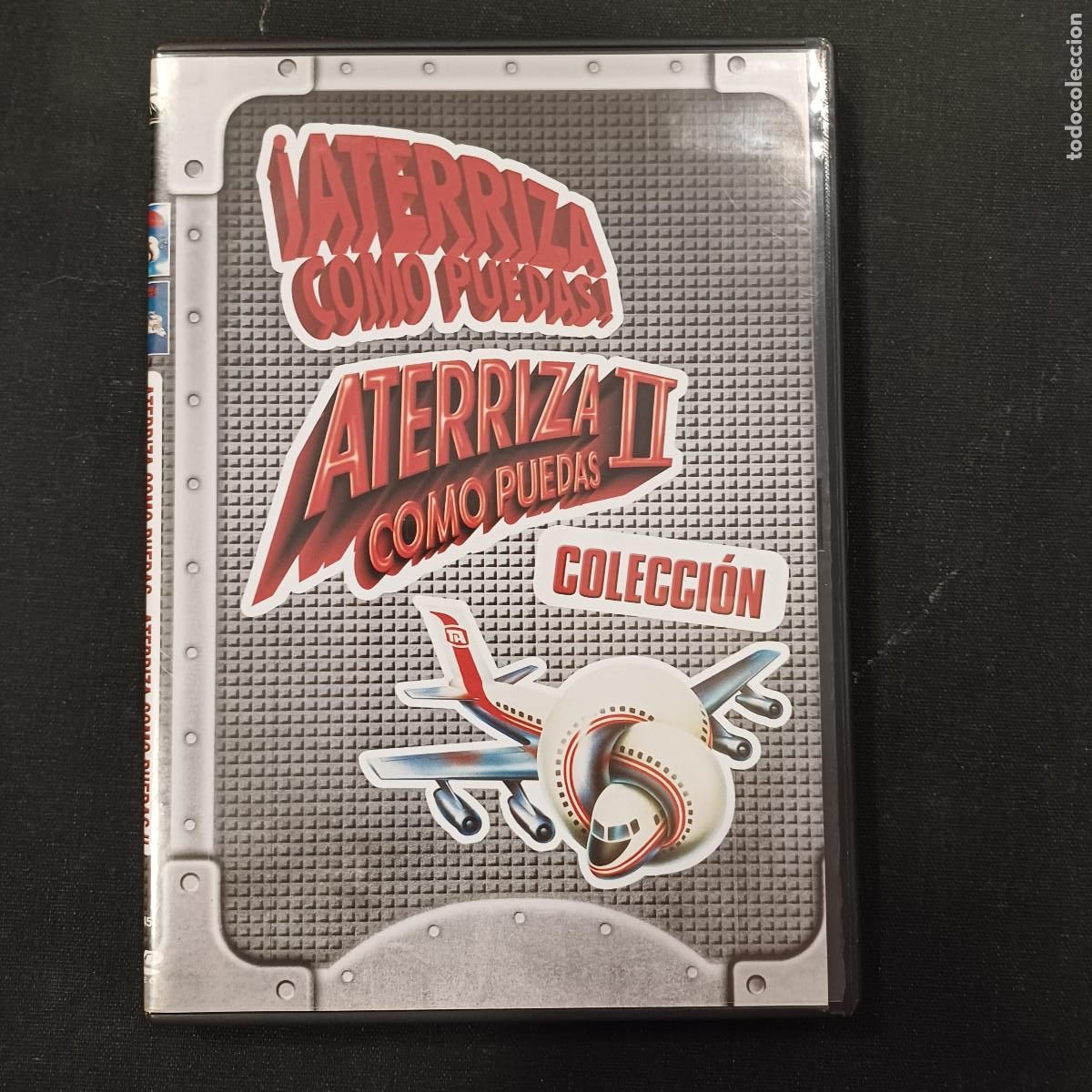 Cine: ATERRIZA COMO PUEDAS I Y ATERRIZA COMO PUEDAS II/DVD 2 DISCOS.