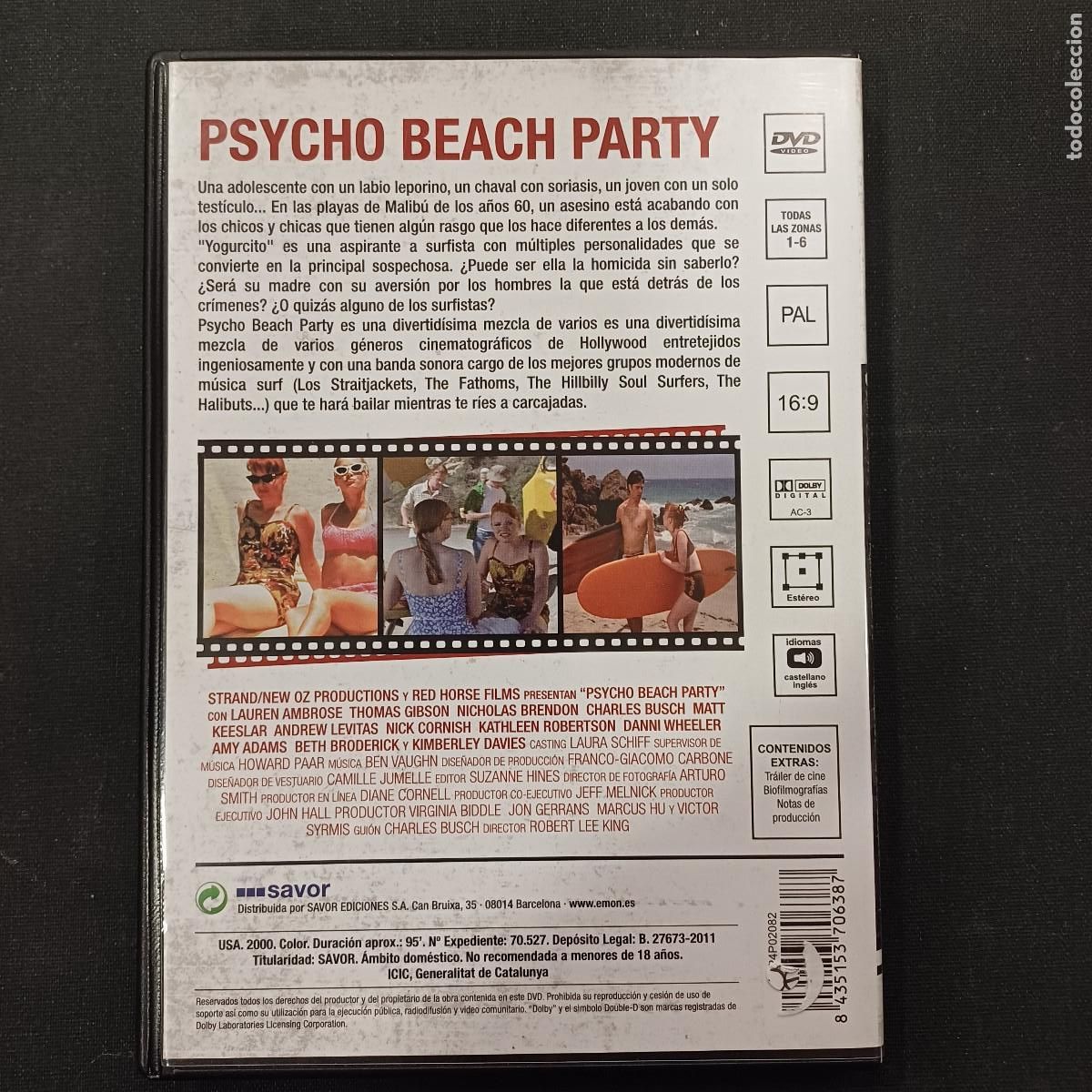 Cine: PSYCHO BEACH PARTY/DVD. - Foto 3