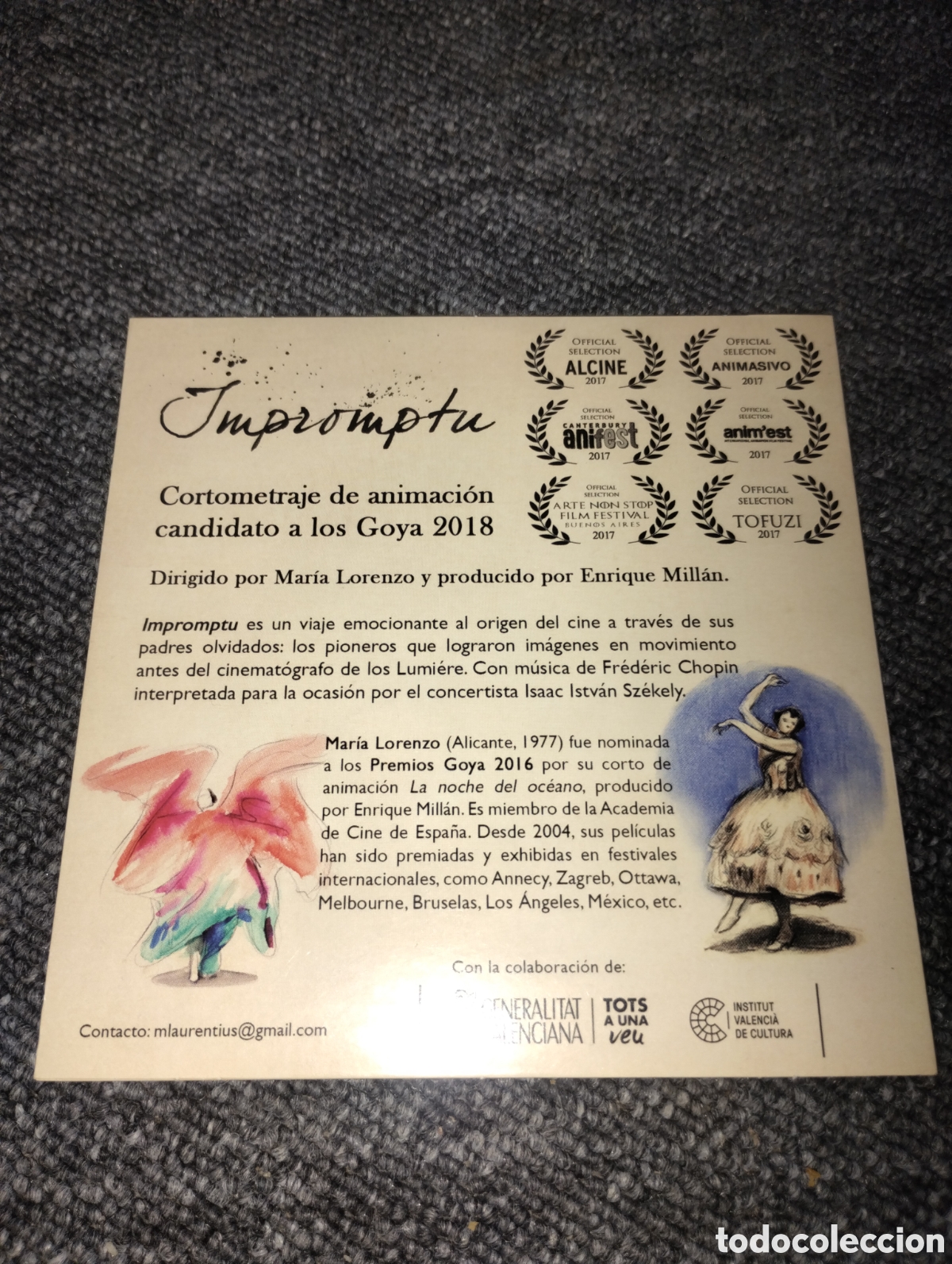 Cine: Impromptu DVD sin usar - Foto 2