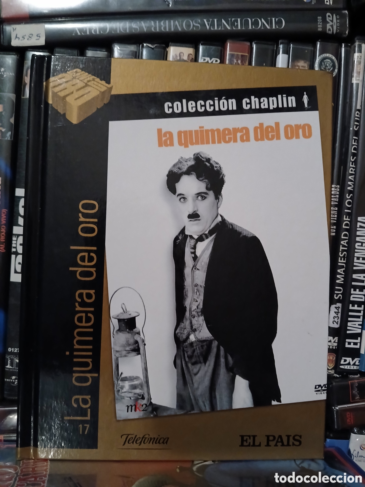 Cine: La Quimera de Oro Charles Chaplin Edici&oacute;n Libro DVD CineYVideojuegosAlMejorPrecio