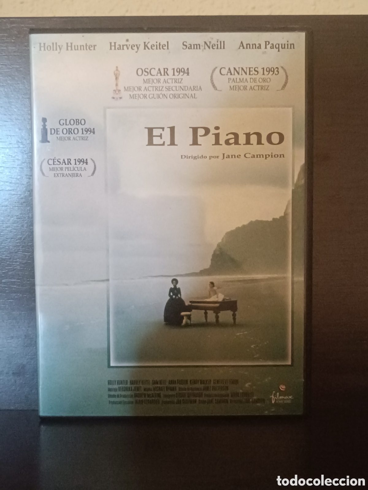 Cine: EL PIANO &ndash; CON LIBRETO CINEMATOGR&Aacute;FICO&ndash;Jane Campion-Holly Hunter-Harvey Keitel-San Neil-Anna Paquin