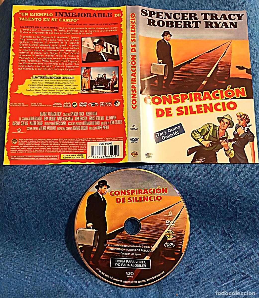 Cine: Dvd CONSPIRACION DE SILENCIO (descatalogado con SPENCER TRACY, ROBERT RYAN)