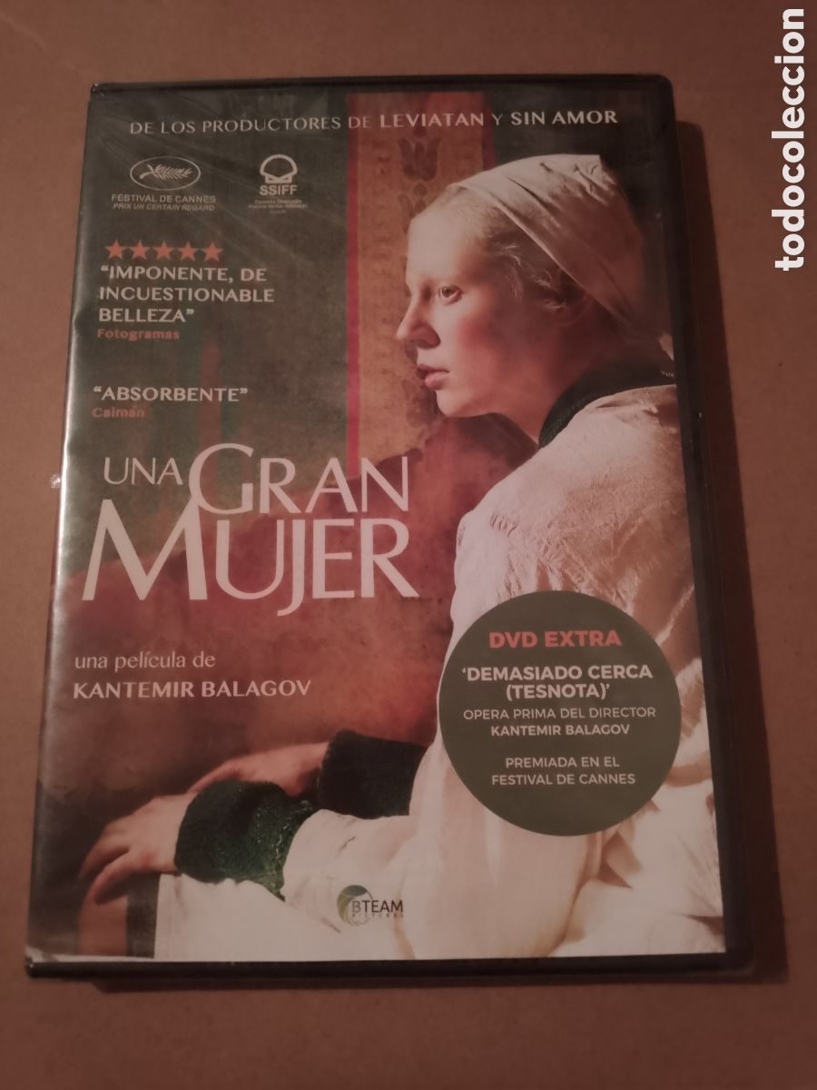 Cine: UNA GRAN MUJER - DEMASIADO CERCA - 2 DVD - DE KANTEMIR BALAGOV - NUEVO PRECINTADO