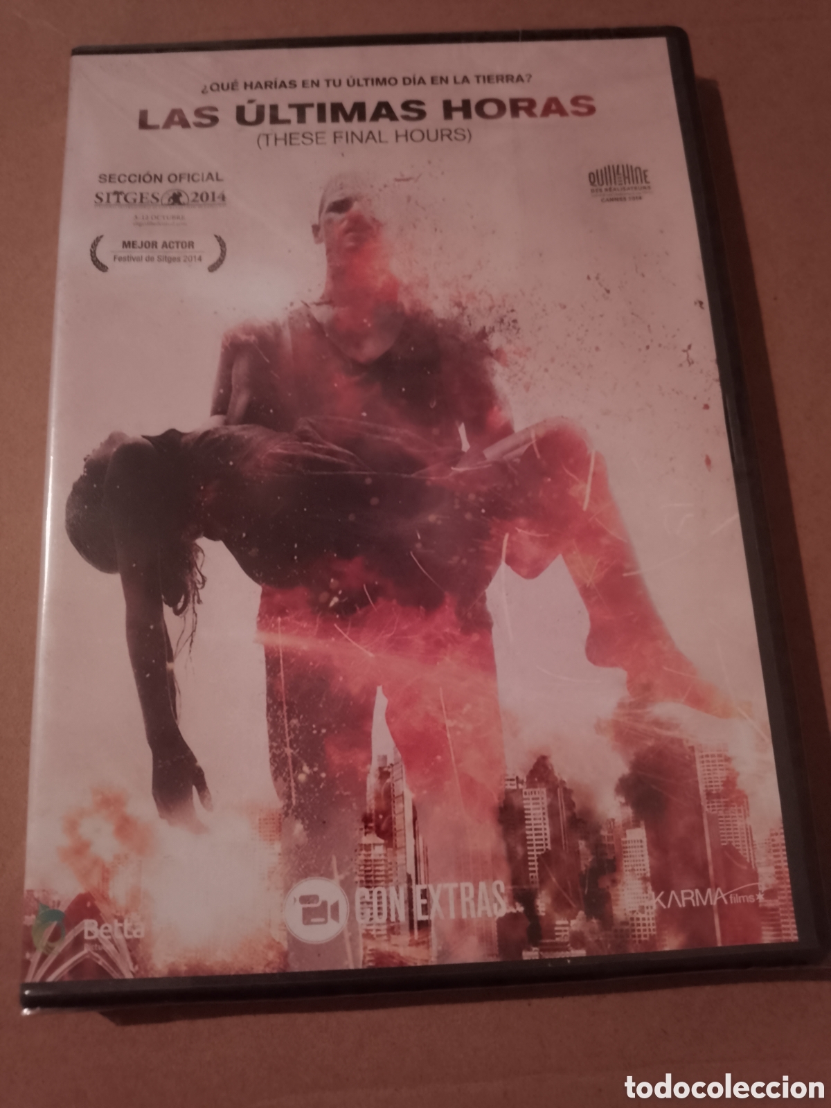 Cine: LAS ULTIMAS HORAS - DVD NUEVO PRECINTADO