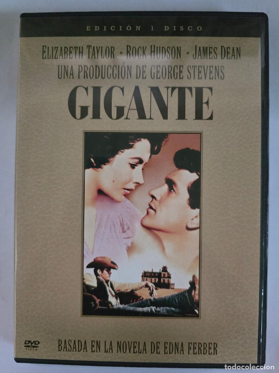 Cine: DVD Gigante.Elizabeth Taylor.Rock Hudson.James Dean