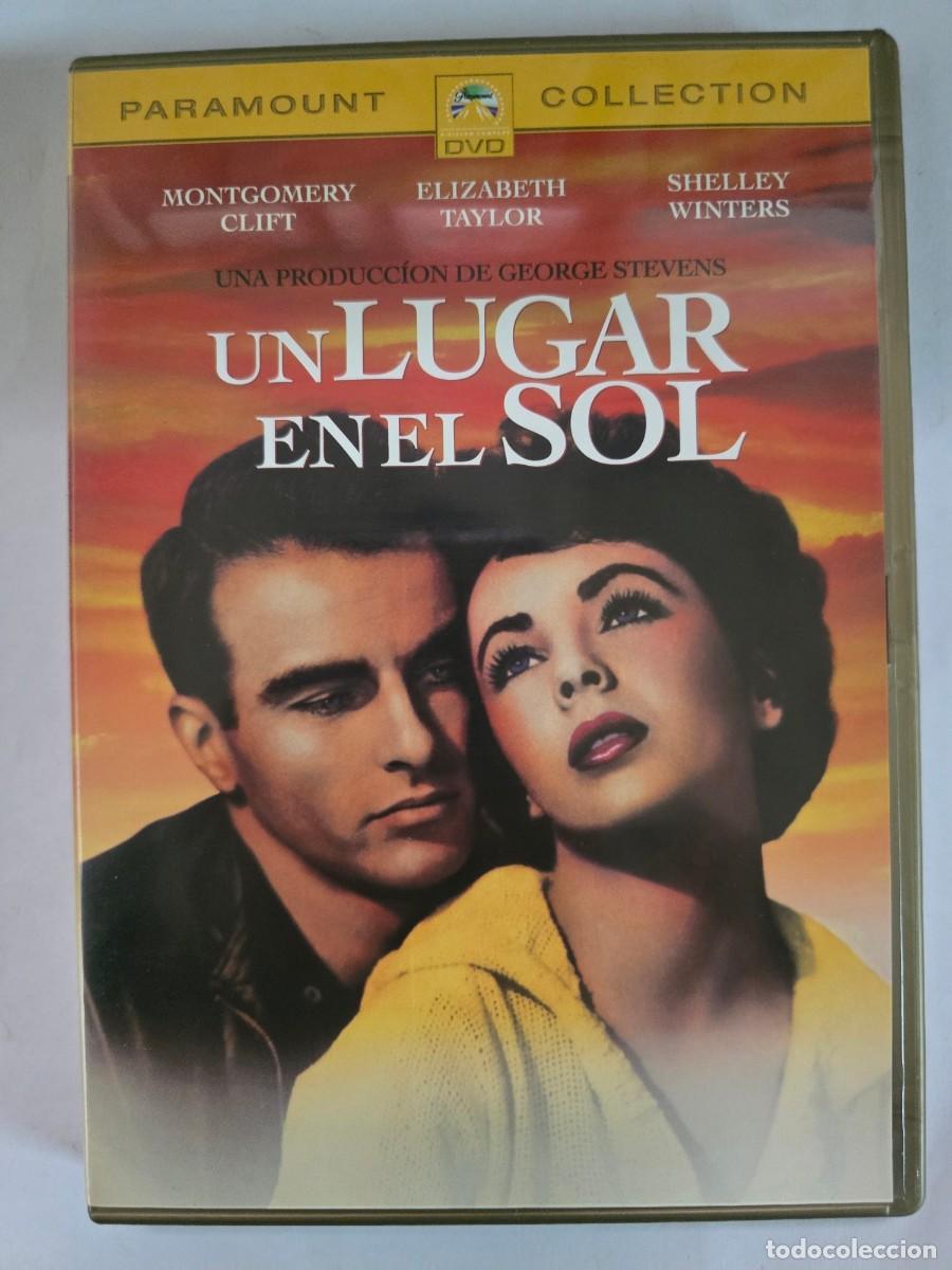 Cine: DVD Un lugar en el sol.Elizabeth Taylor.Montgomery Clift.Con Folleto y Carteles Originales