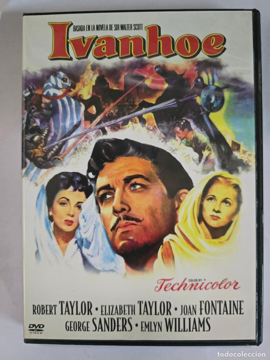Cine: DVD Ivanhoe.Elizabeth Taylor.George Sanders