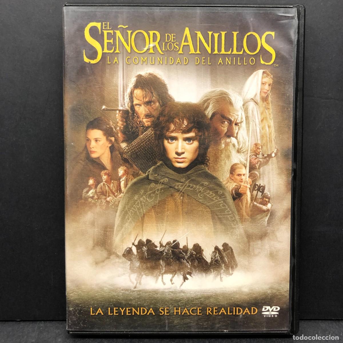 Cine: DVD - EL SE&Ntilde;OR DE LOS ANILLOS - LA COMUNIDAD DEL ANILLO - 03003 - SONY PICTURES - DVD VIDEO / 1445
