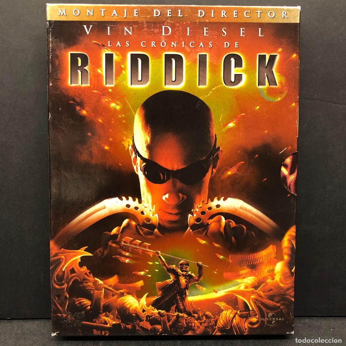 Cine: DVD - LA CR&Oacute;NICAS DE RIDDICK - VIN DIESEL - UNIVERSAL - 823 463 3 - DVD VIDEO / 1447