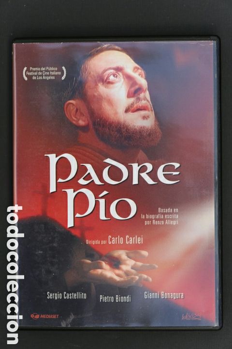 Cine: DVD. PADRE PIO. Carlos Carlei. Como nuevo.