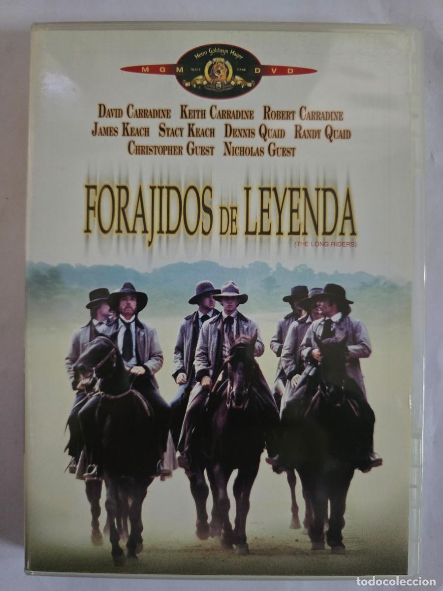 Cine: DVD Forajidos de Leyenda.David Carradine