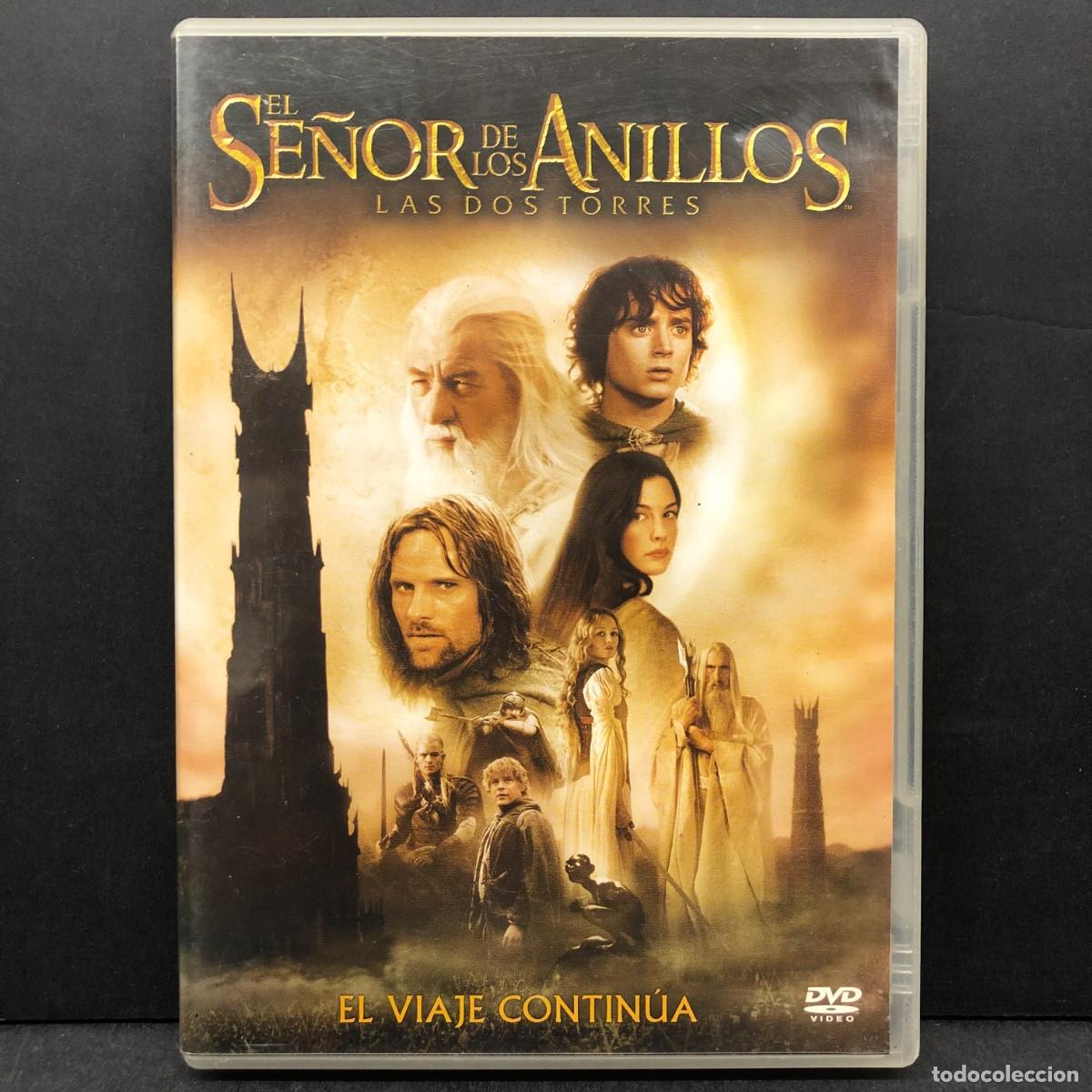 Cine: DVD - EL SE&Ntilde;OR DE LOS ANILLOS - LAS DOS TORRES - 00308 - DVD VIDEO / 1452