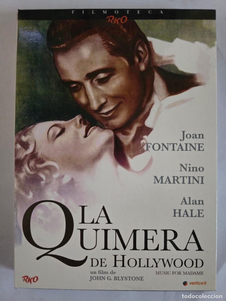 Cine: DVD La Quimera de Hollywood.Joan Fontaine.Con libreto