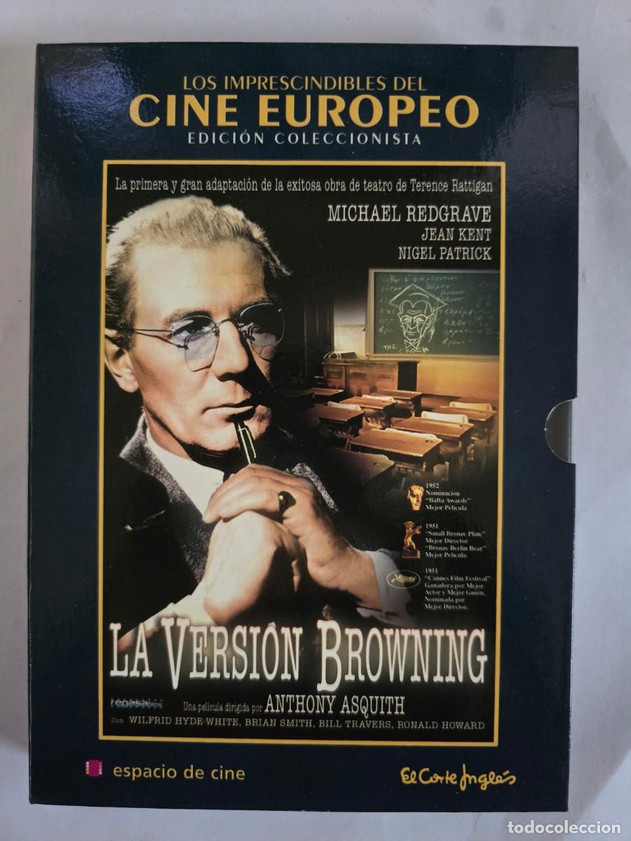 Cine: DVD La Version Browning.Michael Redgrave.Con libreto