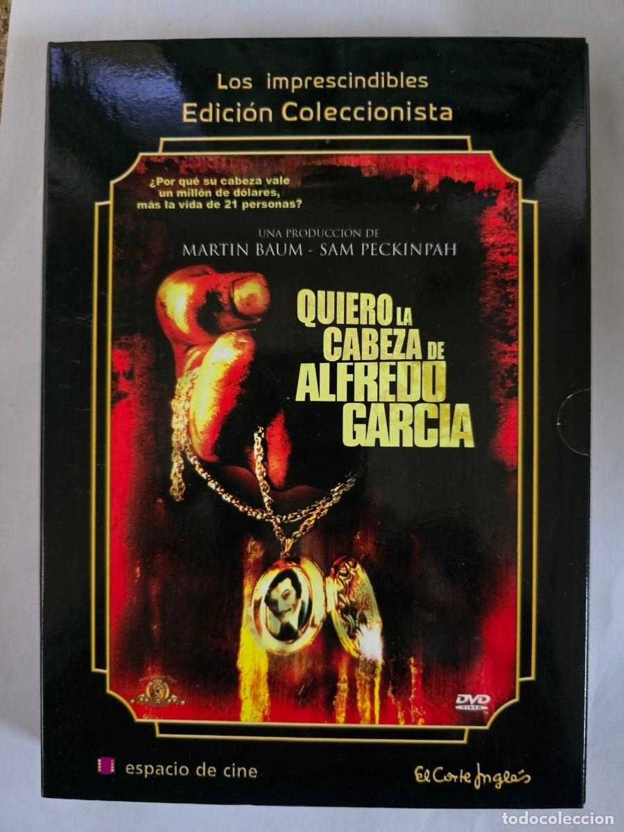 Cine: DVD Quiero la Cabeza de Alfredo Garcia.Sam Peckinpah.Con Libreto