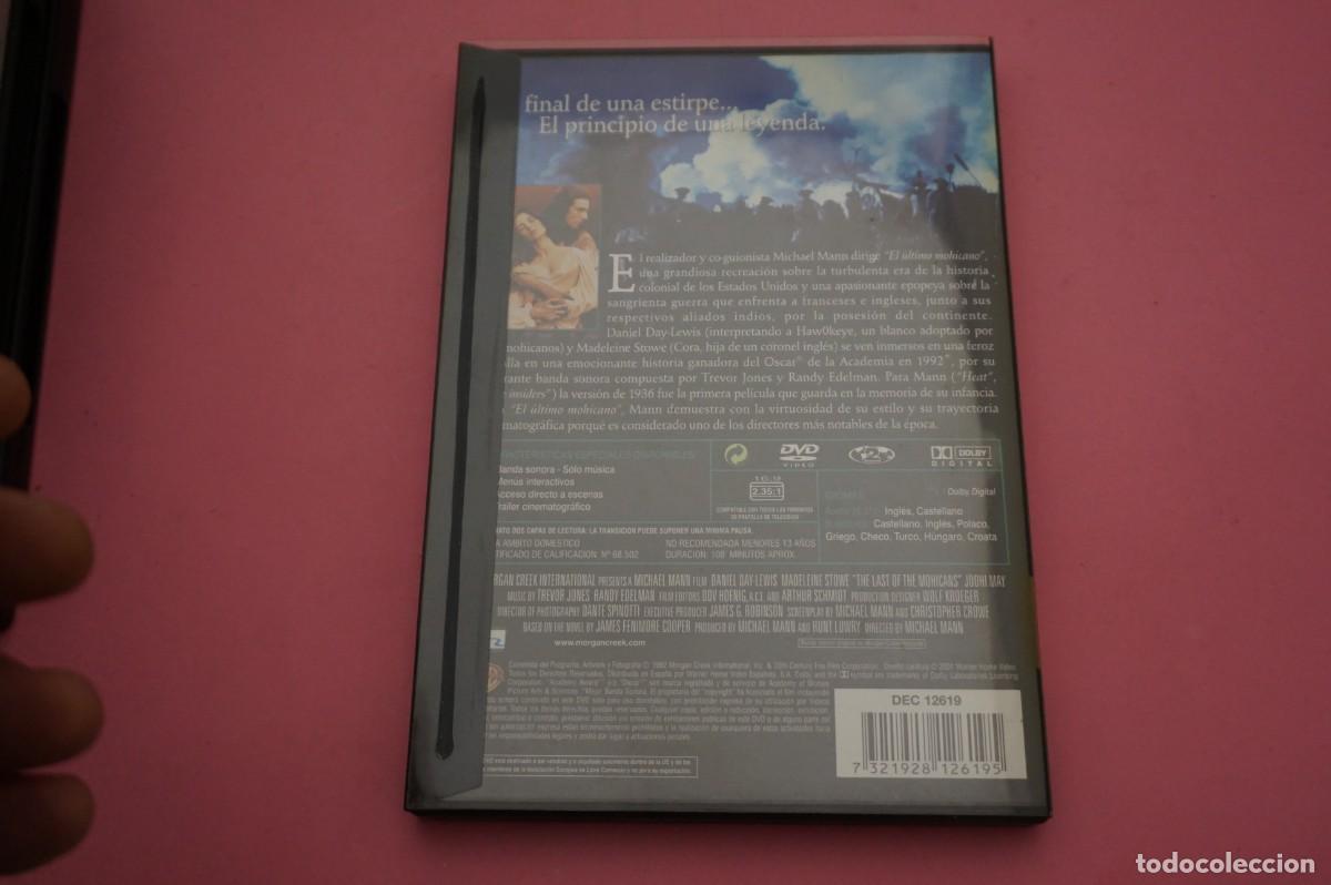 Cine: 5A/ DVD - EL ULTIMO MOHICANO - Foto 2